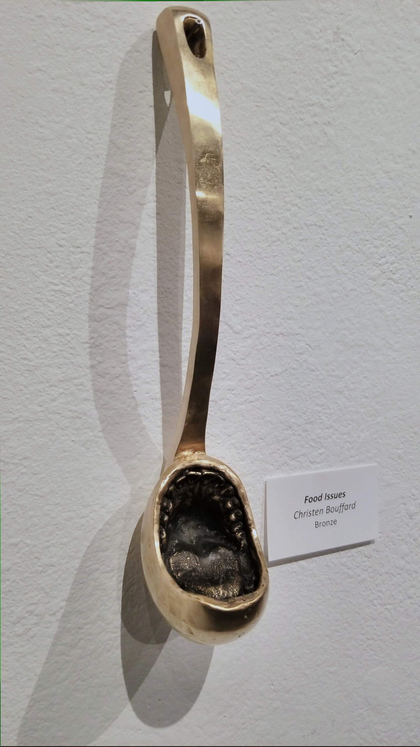A bronze ladle