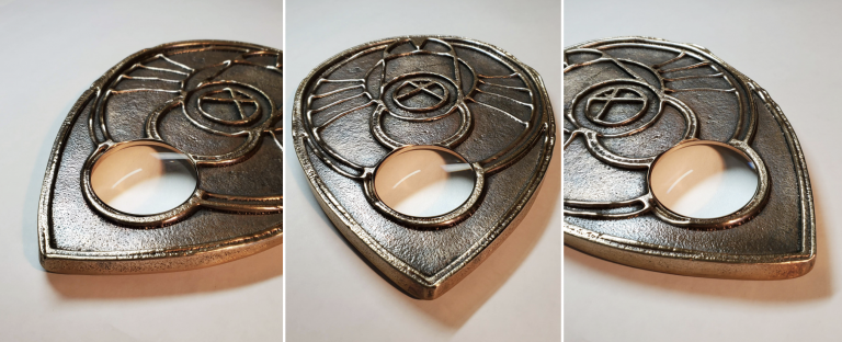 Three views of The Watcher