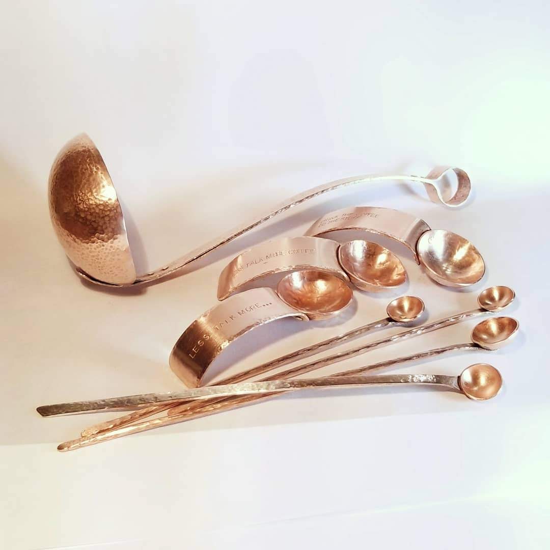 Copper Spoons - FAR NORTH DRY GOODS
