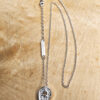 Map Marker Planchette Necklace, Adventure (Bright Finish)